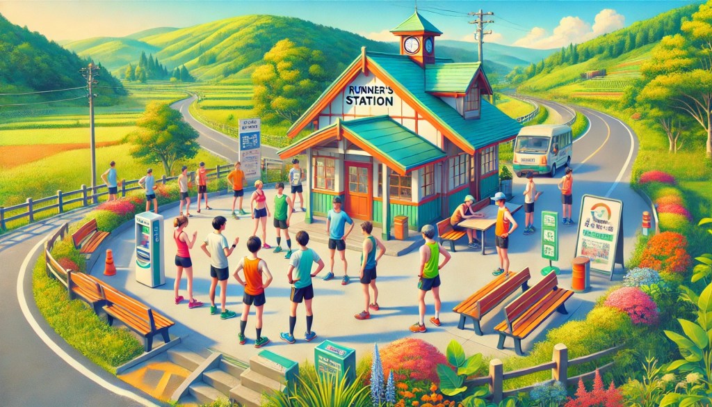 走る人の道の駅へようこそ！